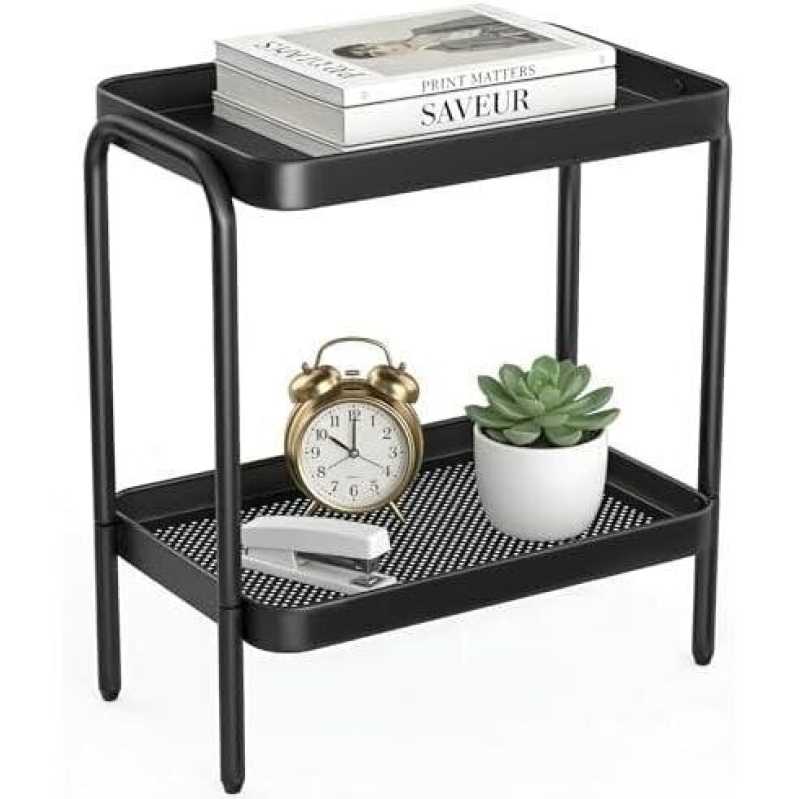 Double-Layer Storage Side Table Combo - 61% OFF