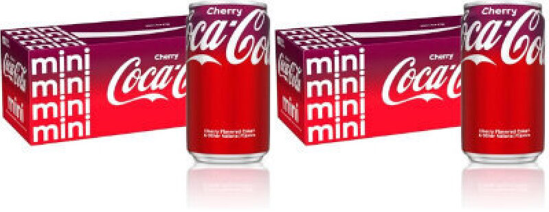 Refreshing Coca-Cola Cherry Flavored Soda, 7.5 fl.oz Mini Cans - 20 Pack