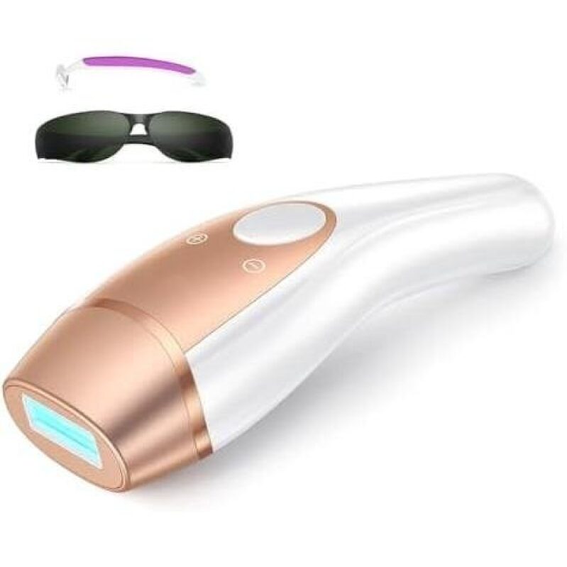 Home Laser Hair Removal Device - Ice Cool Painless, 99% Reduction in Two Uses