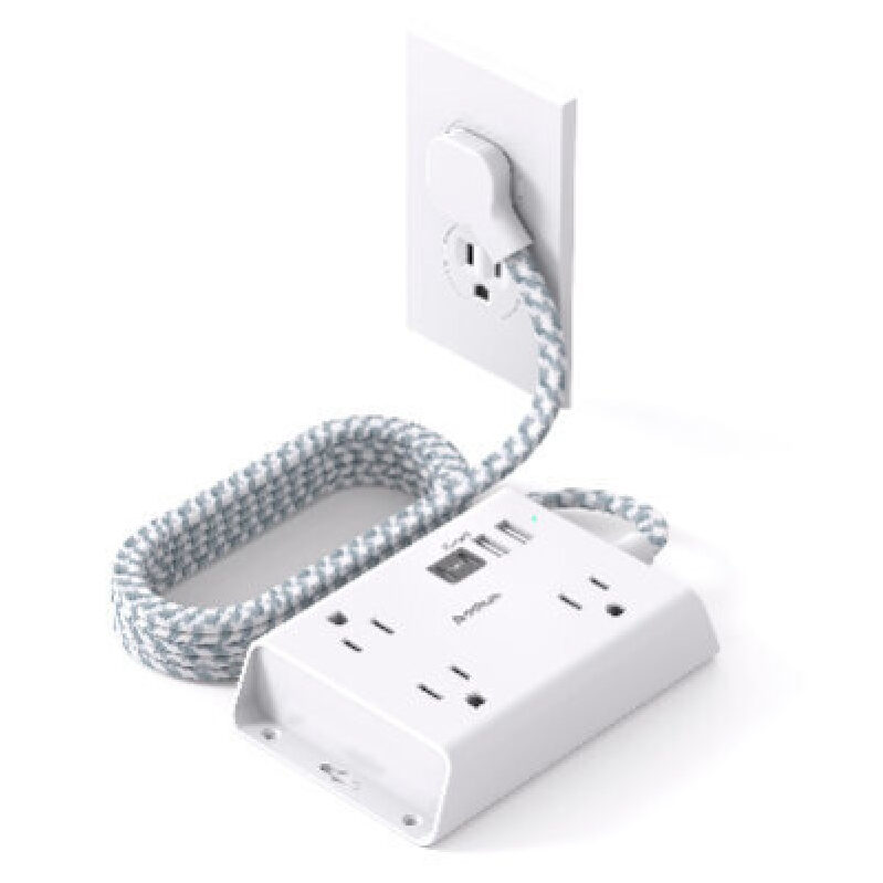 5-Foot Line Surge Protector and Power Strip - Maximize Your Space
