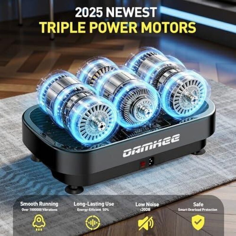 DAMIEE 2025 Triple Power Motors Vibration Plate - 50% OFF