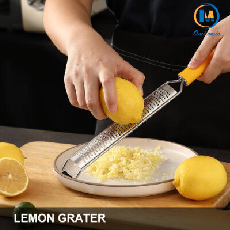 High-Quality Stainless Steel Lemon Grater - Perfect for Home and Kitchen Use