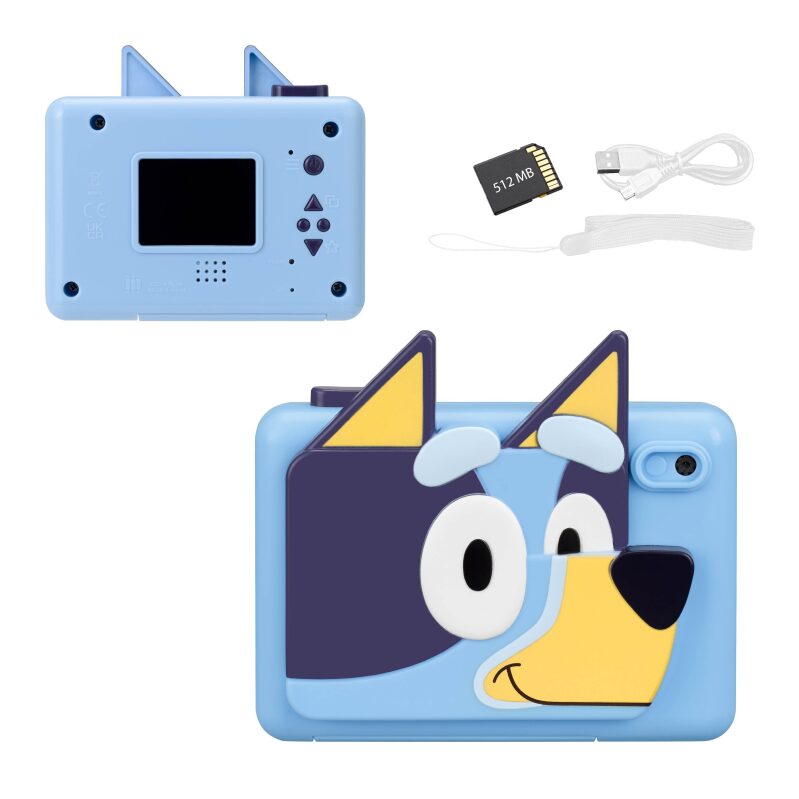 Bluey Kids Digital Camera with SD Card