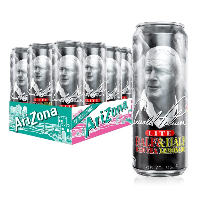 12-Pack AriZona Arnold Palmer Half and Half Big Can, 22oz