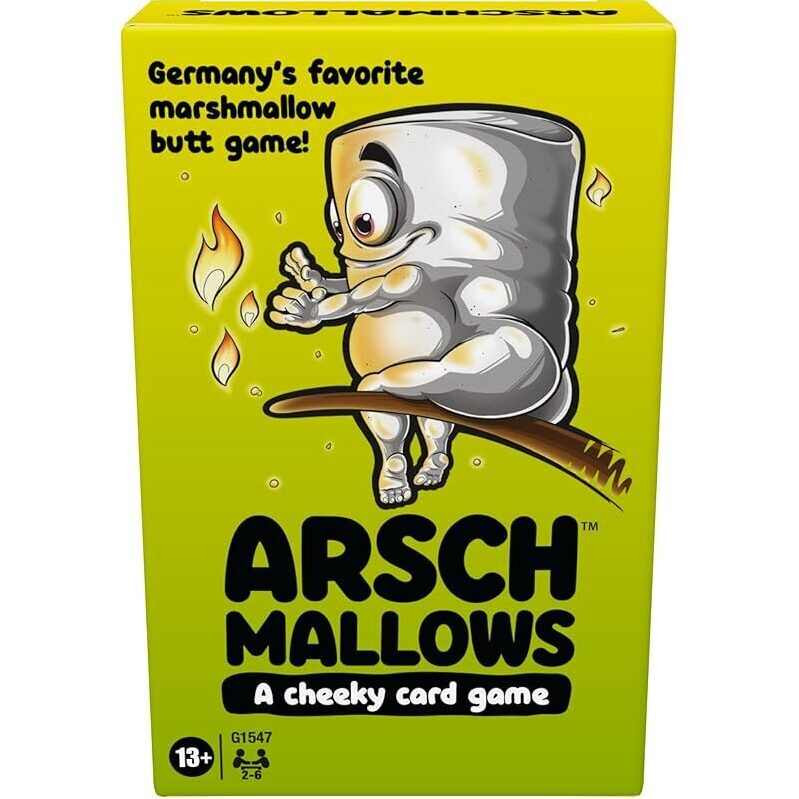 Arschmallows Card Game - A Hilarious Marshmallow Butt Card Game for Family Fun