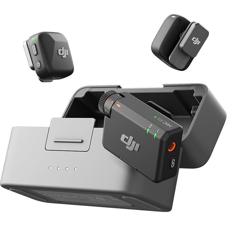 DJI Mic Mini 2 Lavalier Microphone: Superior Sound Quality, Compact Design