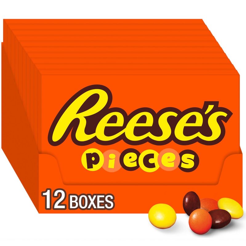 12-Pack Reese's Pieces Peanut Butter In a Crunchy Shell 4oz