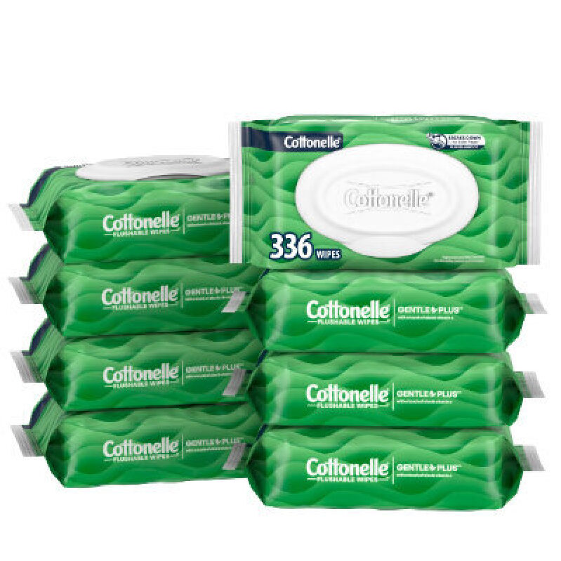 Bulk Pack of Cottonelle Flushable Wipes for Ultimate Comfort