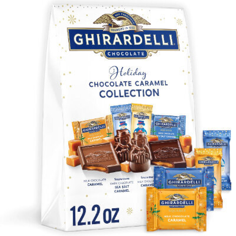 Ghirardelli Milk Chocolate Caramel Collection - Holiday Treat