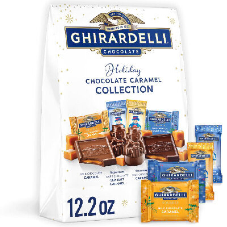 Ghirardelli Milk Chocolate Caramel Collection - Holiday Treat