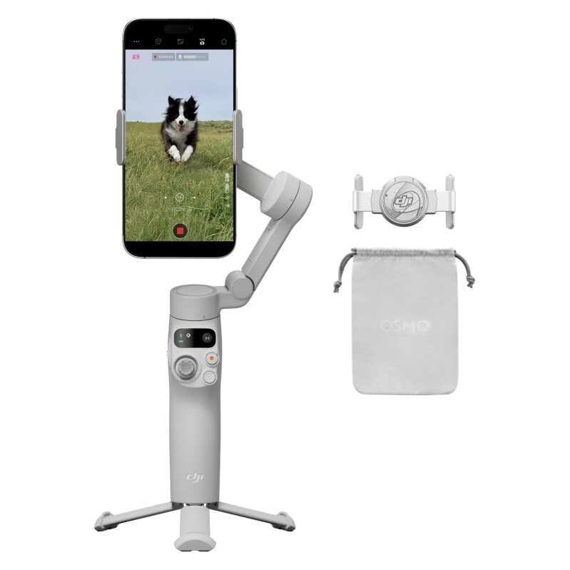 DJI Osmo Mobile 7 Gimbal Stabilizer with Built-in Tripod