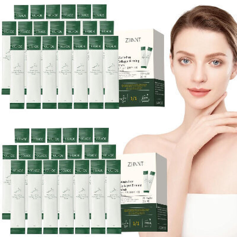 Zinnt Collagen Firming Masks - 40 Count