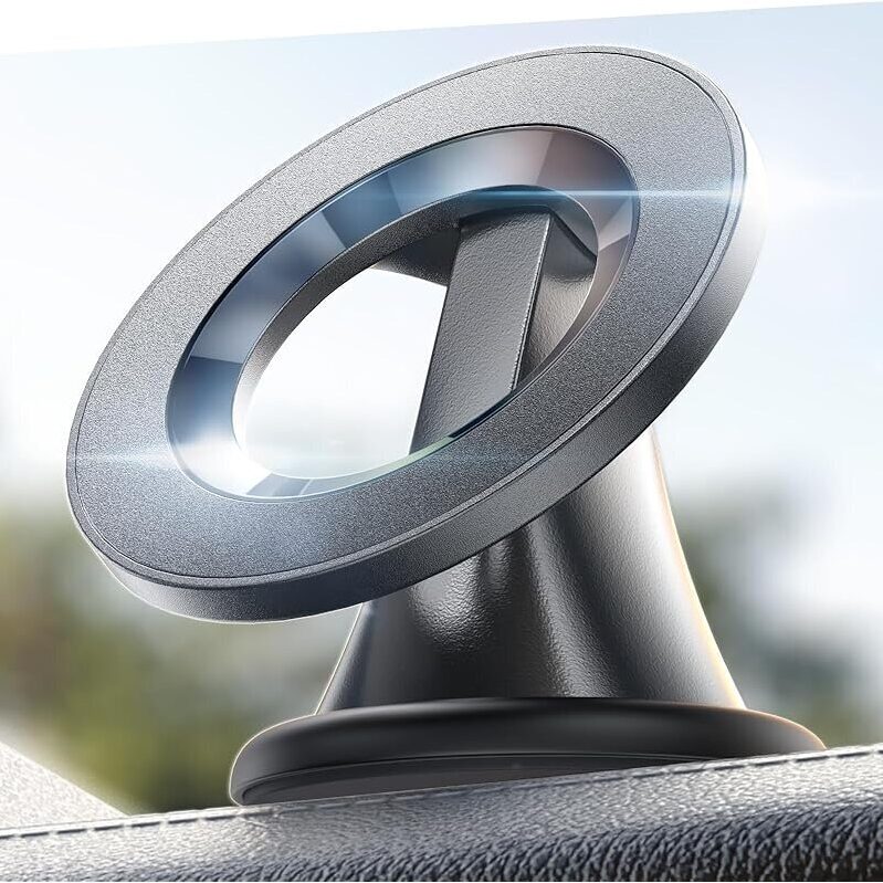 LISEN Mini 360-Degree Rotating MagSafe Magnetic Phone Holder for Cars