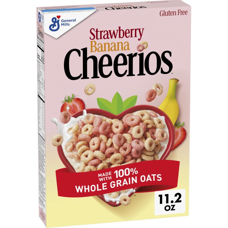 Strawberry Banana Cheerios Cereal - 11.2oz
