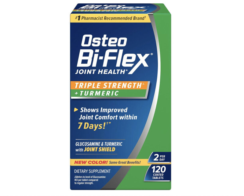 Buy One Get One Free + 70% Off! Osteo Bi-Flex Triple Strength Joint Health Capsules with Turmeric