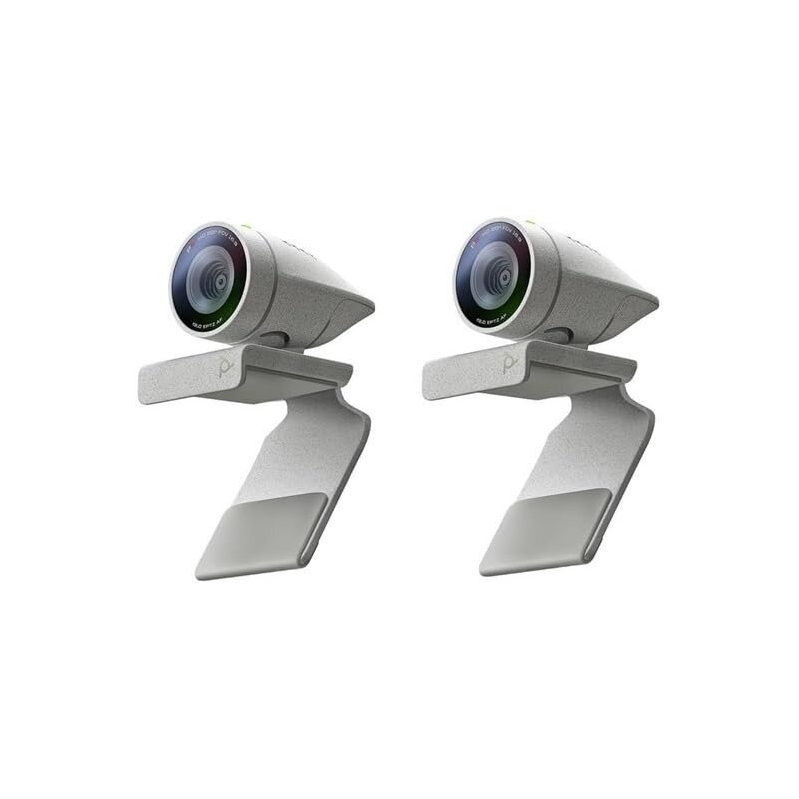 2-Pack Poly Studio P5 Professional HD Webcam - Clear Video Calls
