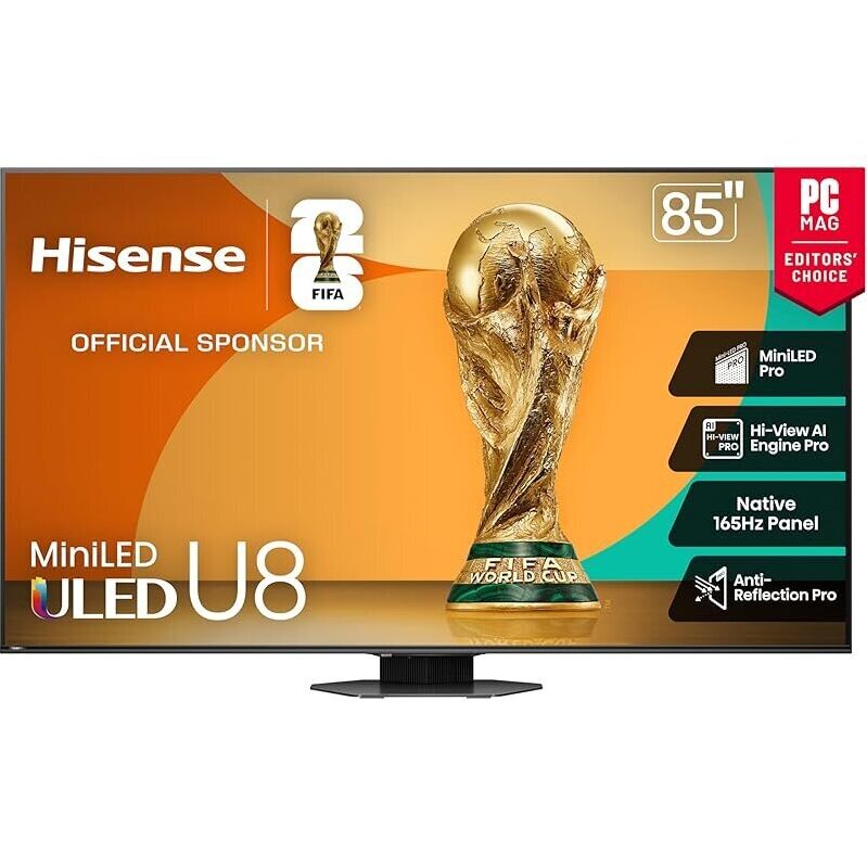 Hisense 85U8QG 85-inch 4K UHD Google Smart TV - Ultimate Home Entertainment