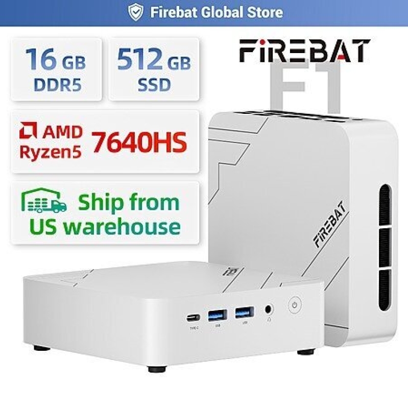 FIREBAT F1 Mini Gaming PC - Compact Power at an Unbeatable Price