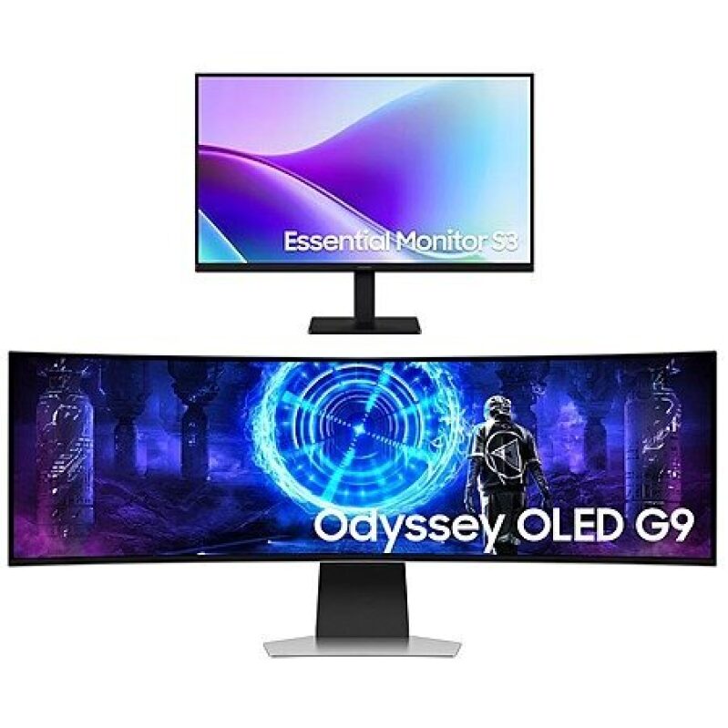 Samsung Odyssey G95SD 49'' Gaming Monitor Bundle with Free Resident Evil Key