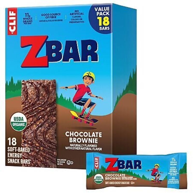 18-Count ZBar Organic Soft Baked Snack Granola Bars (Chocolate Brownie) - Grab Yours Now!