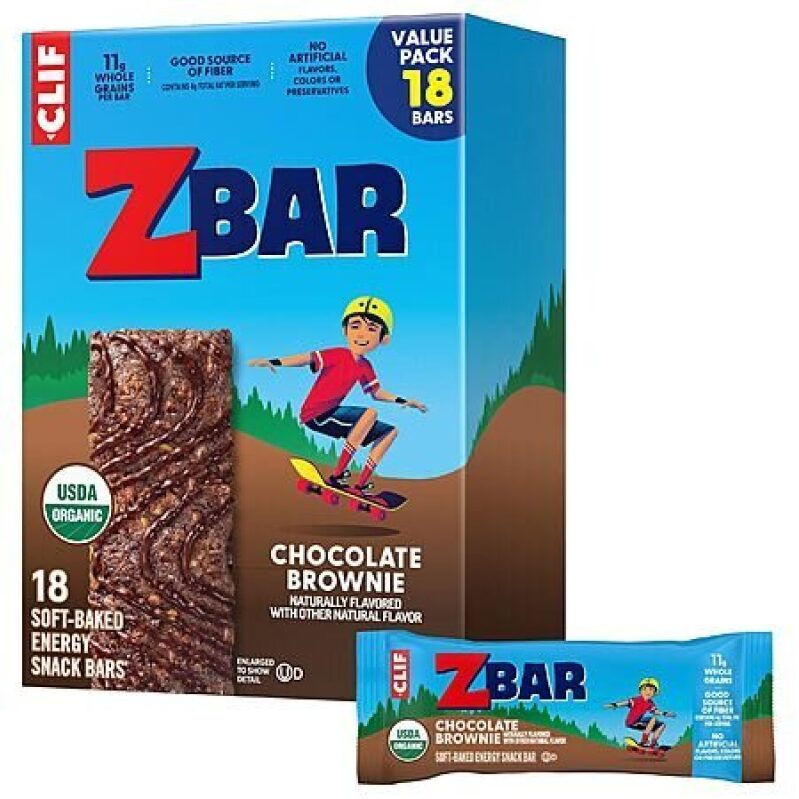 18-Count ZBar Organic Soft Baked Snack Granola Bars (Chocolate Brownie) - Grab Yours Now!