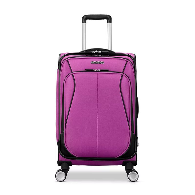 American Tourister 4 Kix 3.0 20in Softside Expandable Carry-On Luggage - Ideal for Frequent Travelers