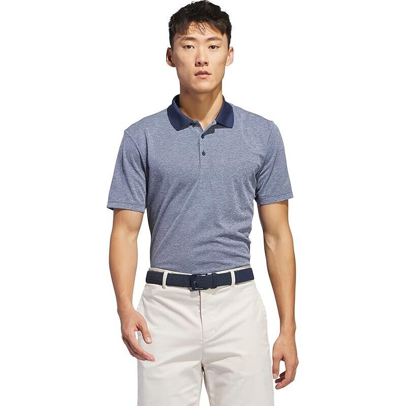 Adidas Adi Performance Heathered Polo Shirt - Sustainable, Durable, and Stylish