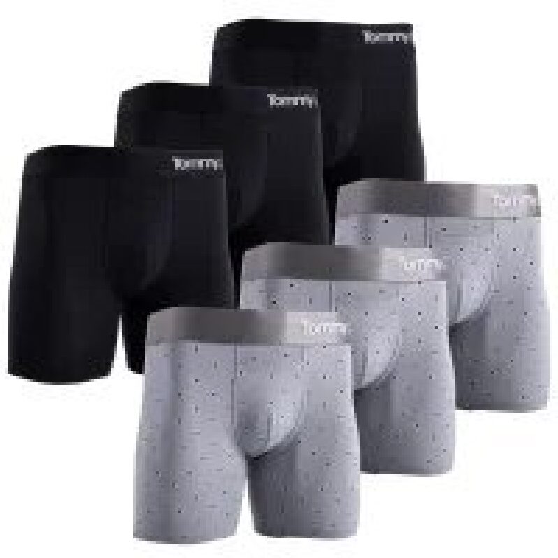 6-Pack Tommy John Boxer Briefs & Trunks - Superior Quality & Comfort