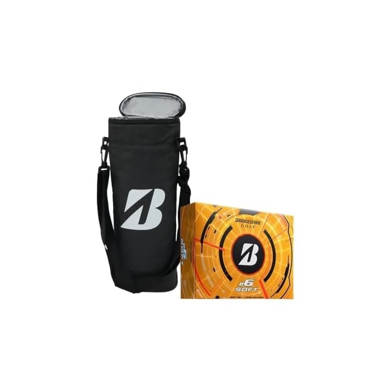 Bridgestone Golf e6 Soft & Golf Cooler Bag Bundle - Enhance Your Game & Stay Cool