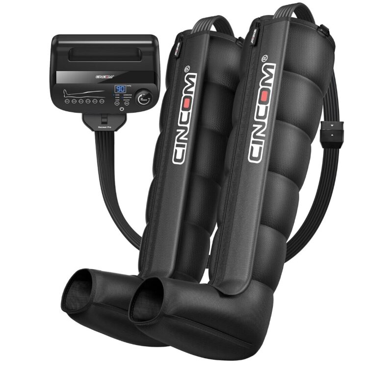 CINCOM 6-Zone Air Compression Leg Massager Boots - Discounted Deal