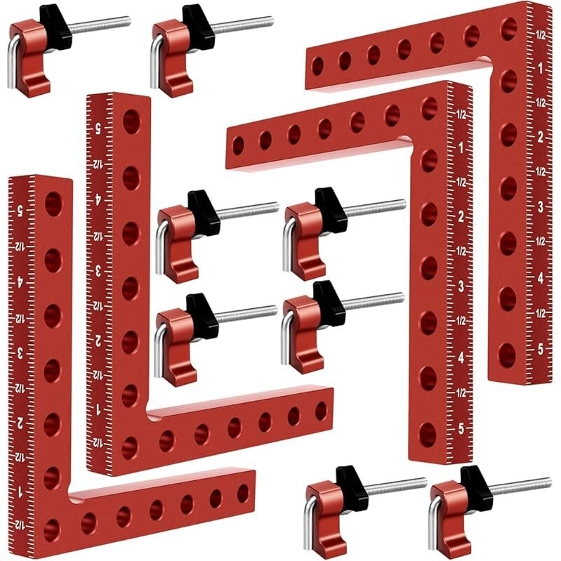 90 Degree Cabinet Clamp Set - 5.5x5.5-inch