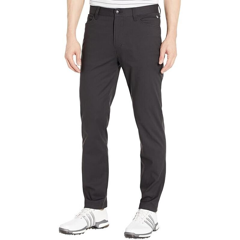 Adidas Mens Go-To 5-Pocket Golf Pants - Premium Stretch & Comfort