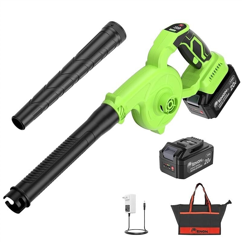 Versatile 3-Speed Brushless Electric Cordless Leaf Blower with Vacuum Mode