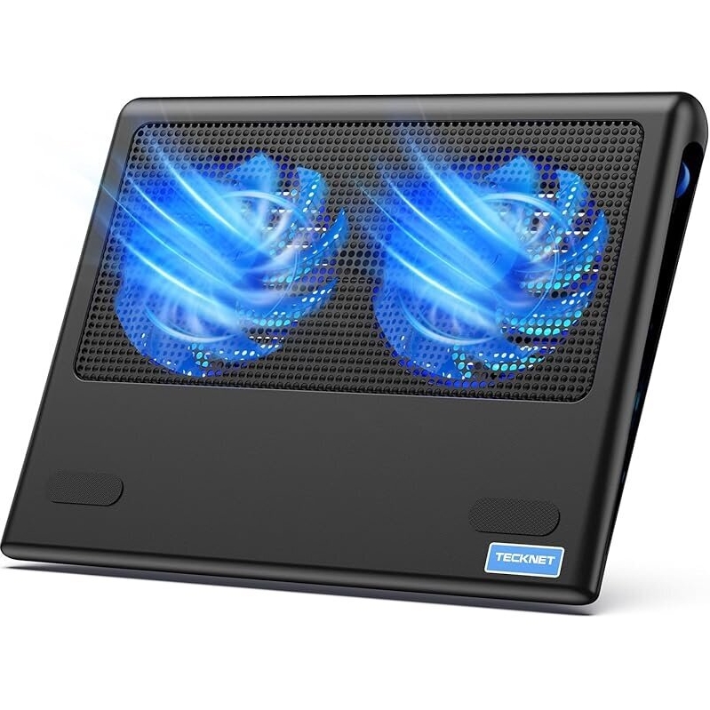 Efficient 12-15.6 Inch Laptop Cooling Pad with Dual Fans