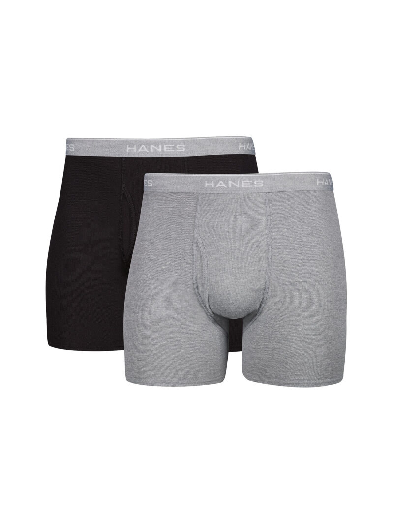 2-Pack Hanes Men's Comfort Flex Boxer Brief Underwear
