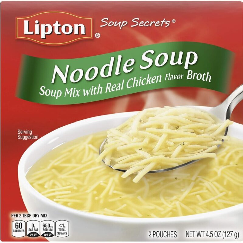 Lipton Soup Secrets Chicken Flavor Noodle Soup Mix - 12 Pack