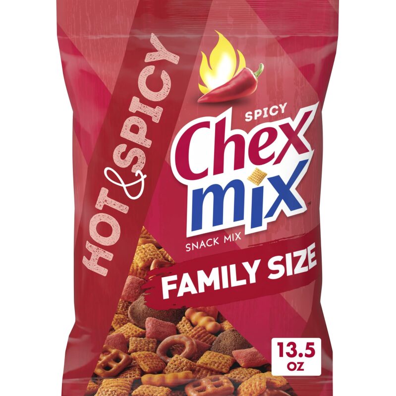 Chex Mix Hot & Spicy Family Size Snack Mix - 13.5oz