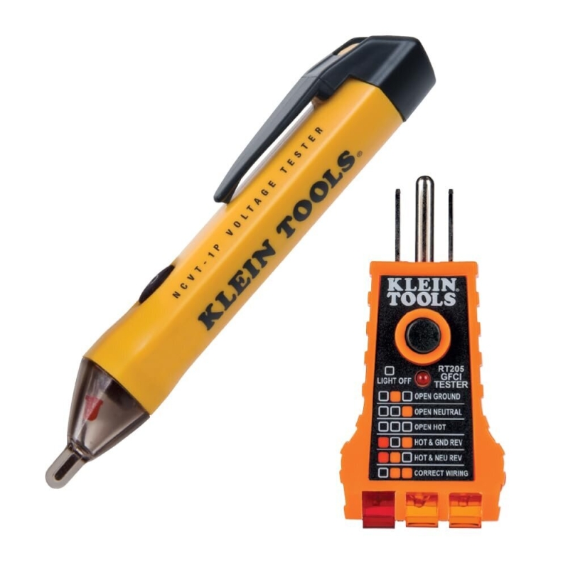 Klein Tools NCVT1PKIT Electrical Tester Kit - Essential Safety Tool