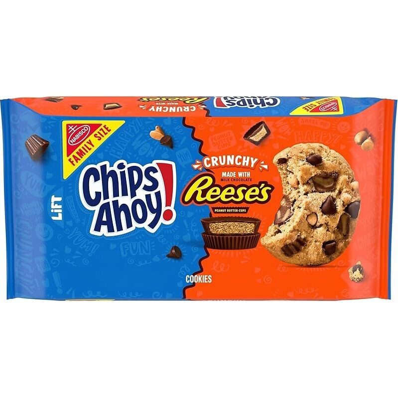 Family Size CHIPS AHOY Cookies with Reese's Peanut Butter Cups