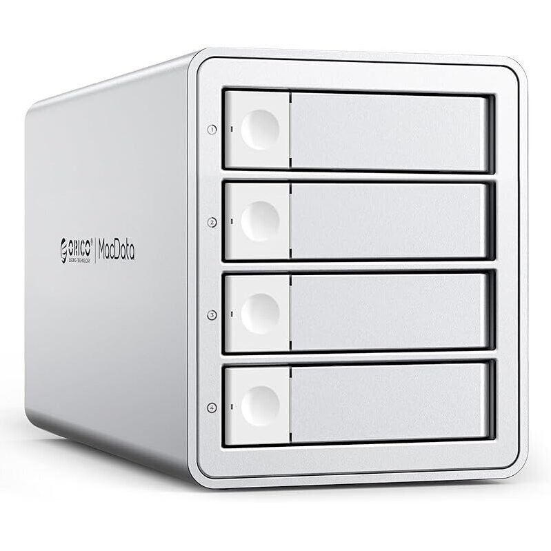 ORICO Daisy Chain 4 Bay Hard Drive Enclosure USB 3.2 Gen 2