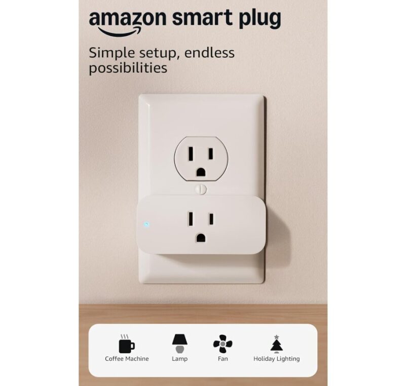 Amazon Smart Plug with Alexa Voice Control | Discounted to $4.99