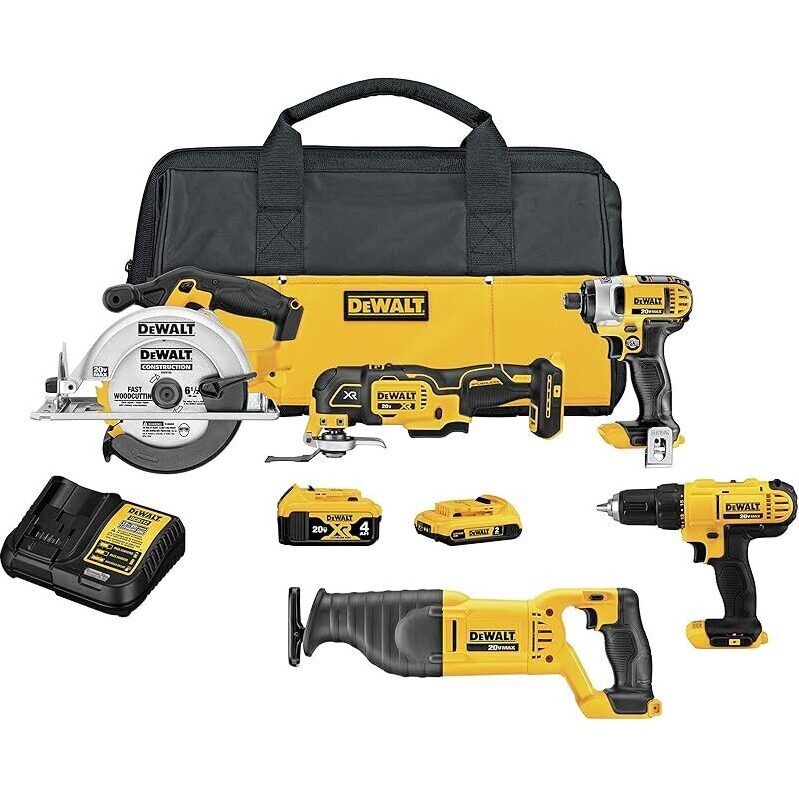 DEWALT 20V MAX Power Tool Combo Kit - Ultimate Toolset for DIY Enthusiasts