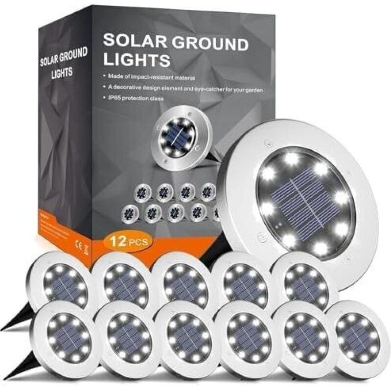 Upgrade Your Garden with Solar Ground Lights - Save 60% Today!
