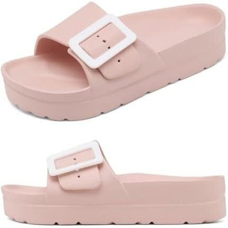 Haifa Platform Sandals with Arch Support - 50% Off