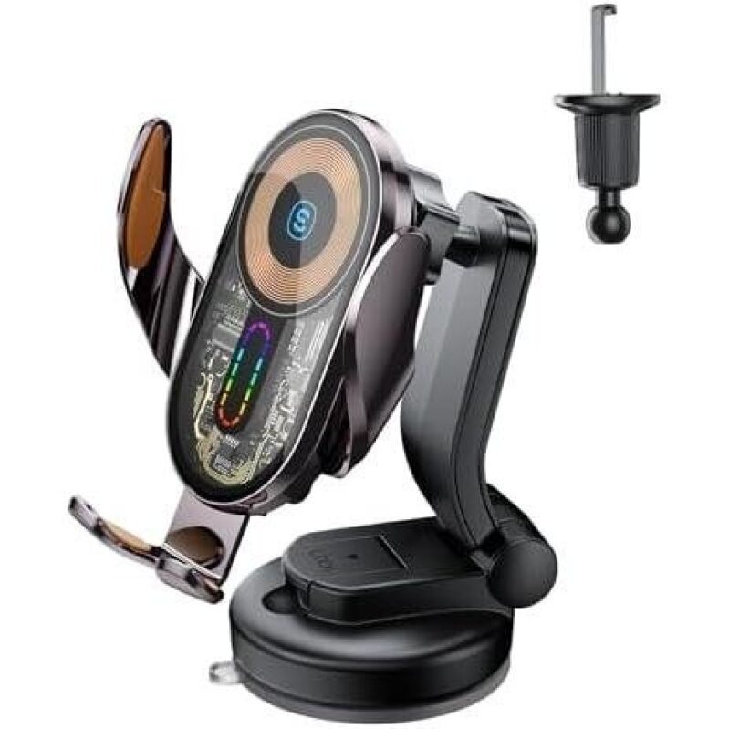 Car Wireless Phone Charger with Fast Charging - 50% Discount