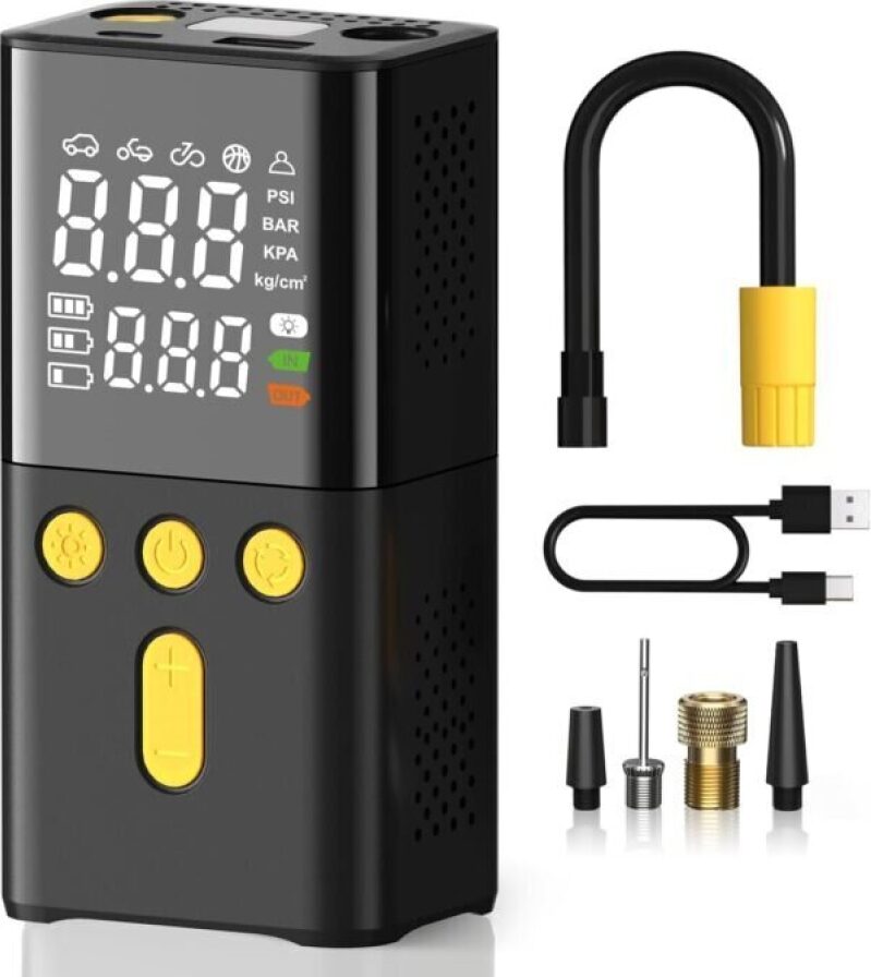 Portable Car Tire Inflator - 50% Discount