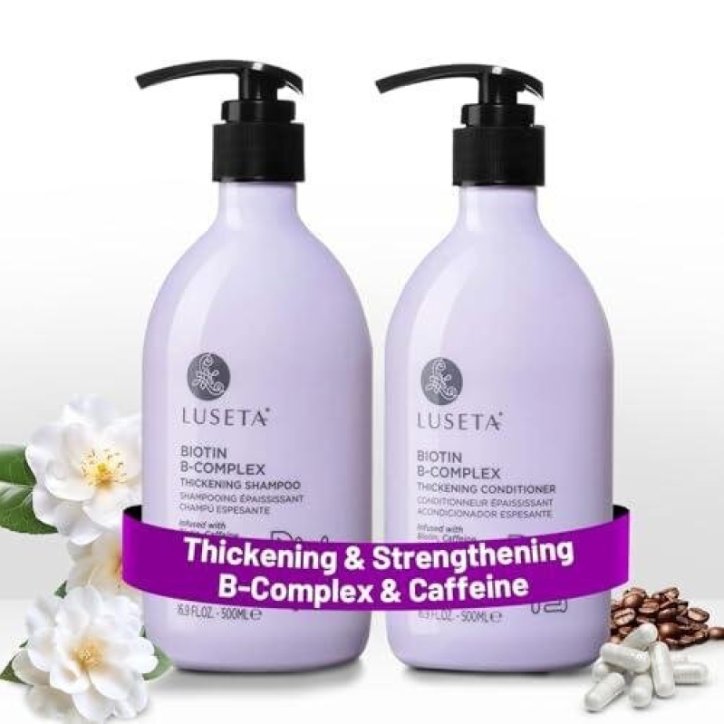 Luseta Biotin B-Complex Thickening Shampoo & Conditioner Set 50% Off