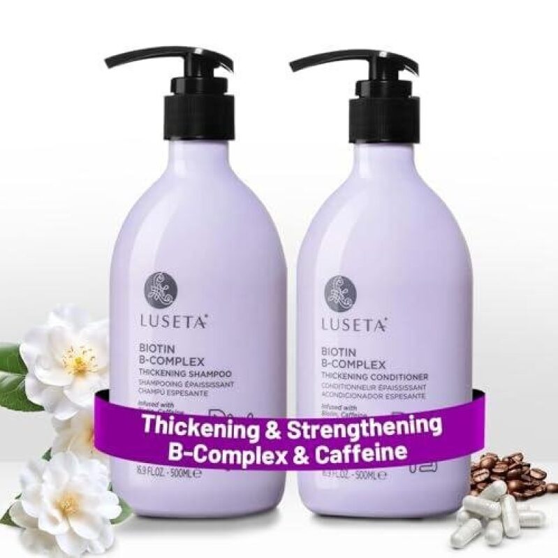 Luseta Biotin B-Complex Thickening Shampoo & Conditioner Set 50% Off