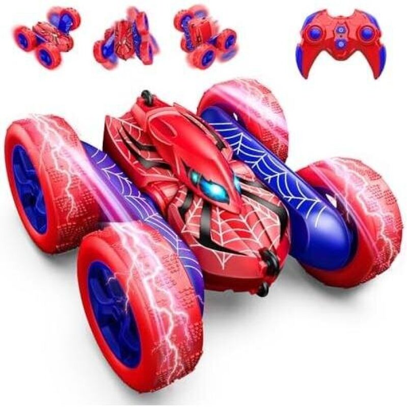 Spider-Man RC Car with Special Effects - Perfect for Boys Aged 4 to 12