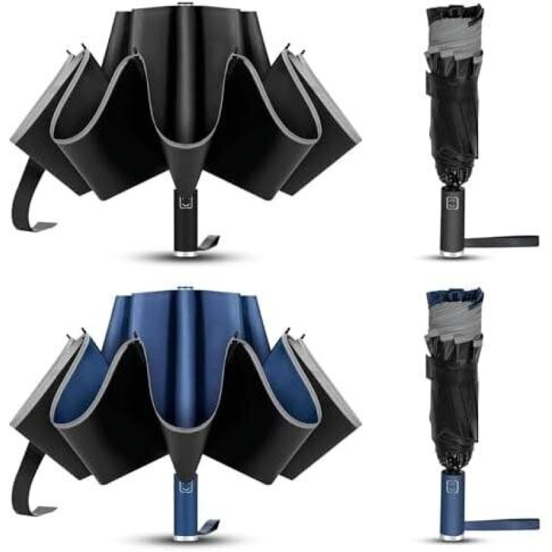 VOUUY 10 Rib Auto-Fold Umbrella - 62% OFF